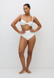 Balconette Top - Chalk Crinkle - Matteau